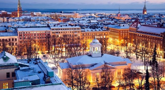 Helsinki là thủ đô lớn nhất Phần Lan có bãi biển đẹp và công trình kiến trúc độc đáo