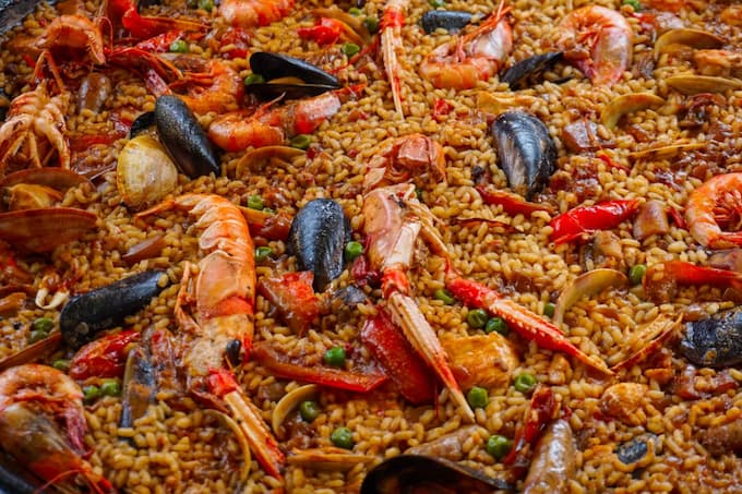 Paella hải sản