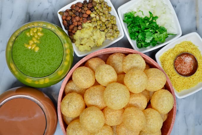 Pani Puri - Đặc trưng của ẩm thực Ấn Độ