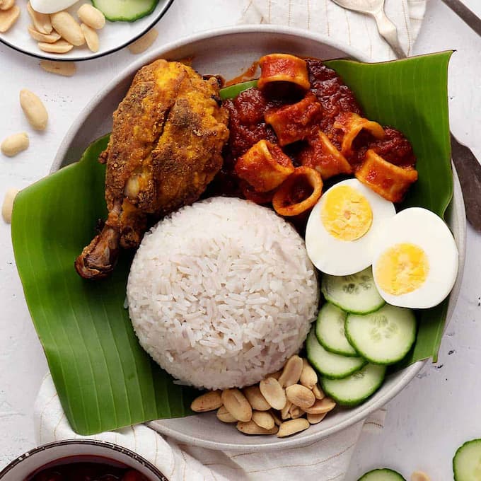 Cách làm Nasi Lemak