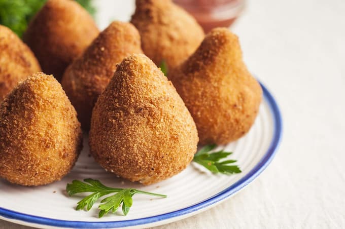 Bánh Coxinha có vị ngon khó cưỡng