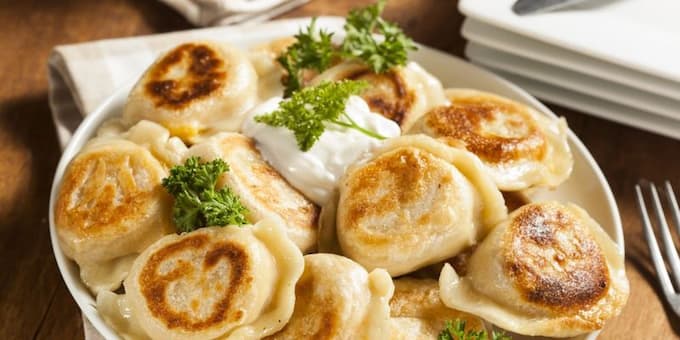 Nguyên liệu chính cho món Bánh Pierogi