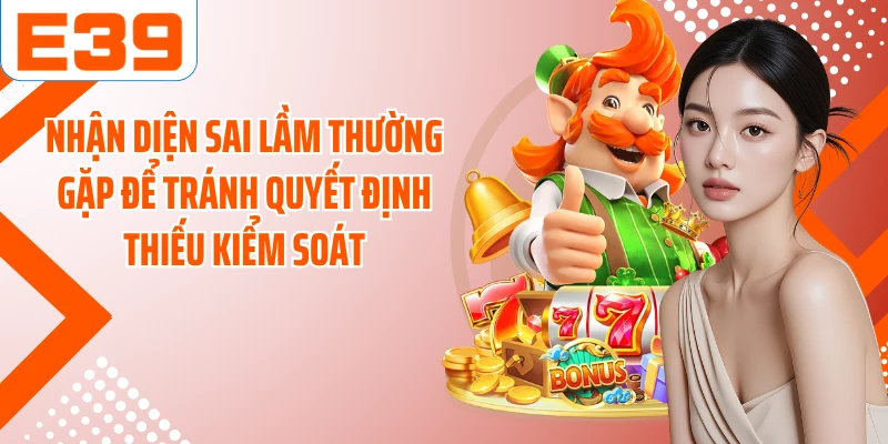 Nhận diện sai lầm thường gặp để tránh quyết định thiếu kiểm soát